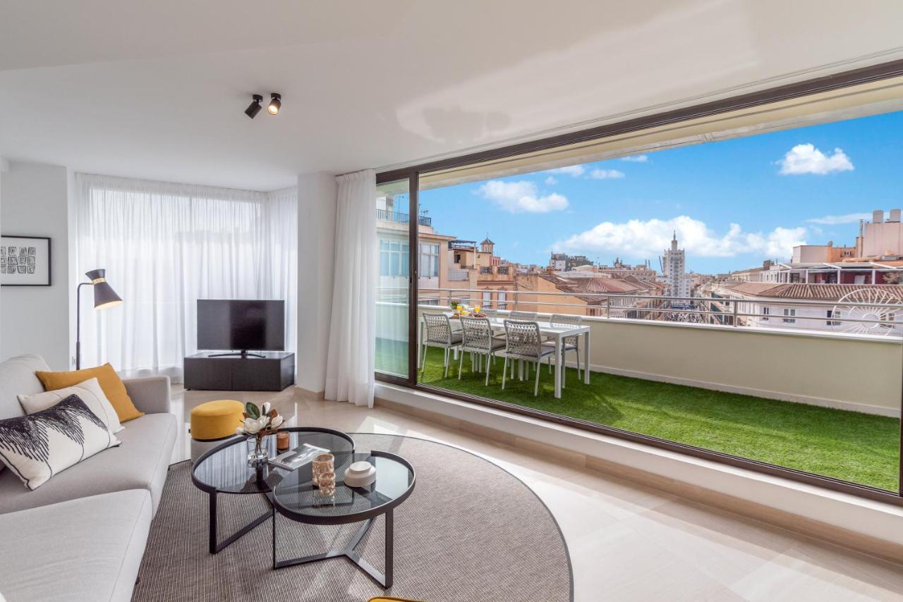 Exclusive Penthouse & Terrace By Ele Apartments Málaga Eksteriør bilde