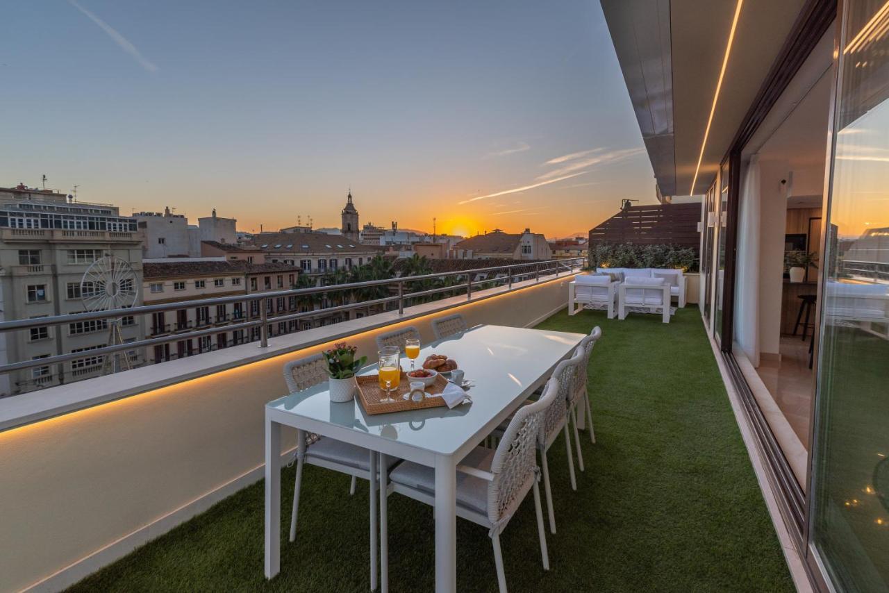 Exclusive Penthouse & Terrace By Ele Apartments Málaga Eksteriør bilde