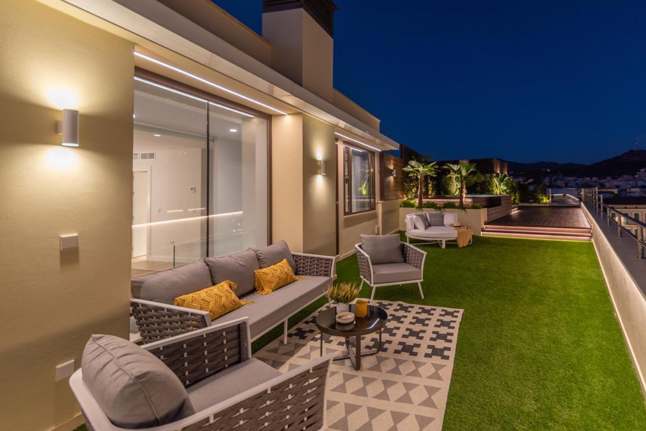 Exclusive Penthouse & Terrace By Ele Apartments Málaga Eksteriør bilde