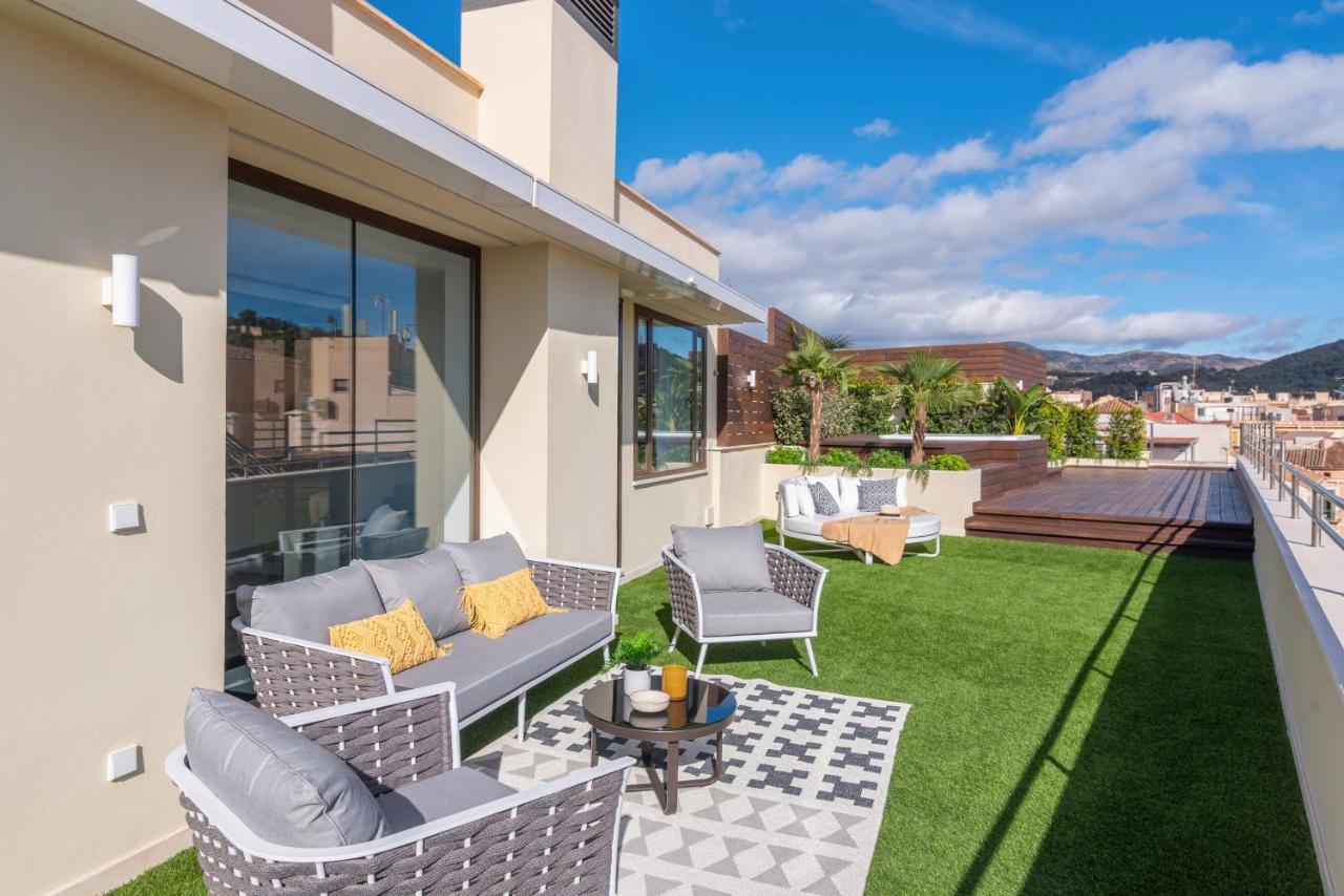 Exclusive Penthouse & Terrace By Ele Apartments Málaga Eksteriør bilde